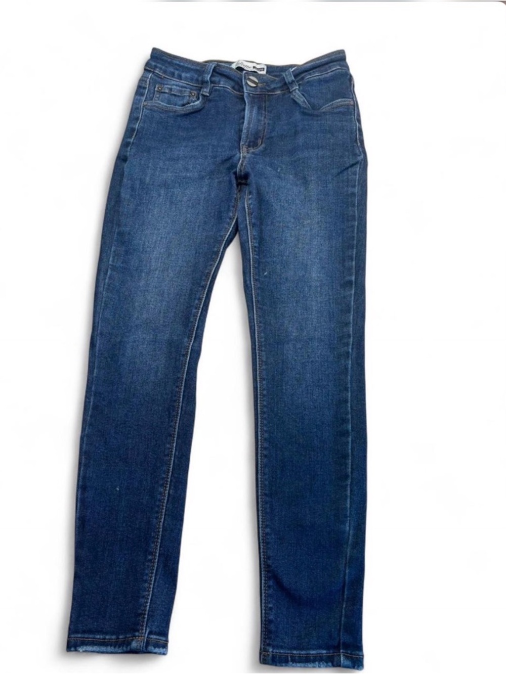 Women's Slim Straight Jeans in Dark Blue